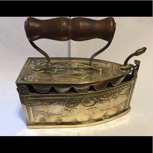 Brass Clothes Iron decor